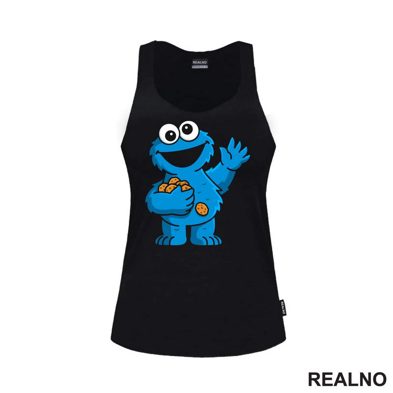 Cookie Monster - Small - Crtani Filmovi - Majica