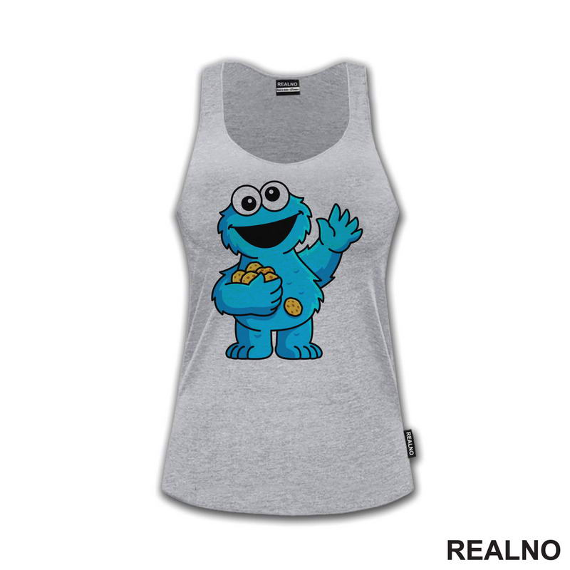 Cookie Monster - Small - Crtani Filmovi - Majica