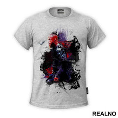 Ragnar Lothbrok Splashing Color - Vikings