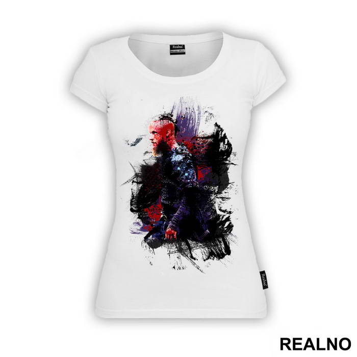 Ragnar Lothbrok Splashing Color - Vikings