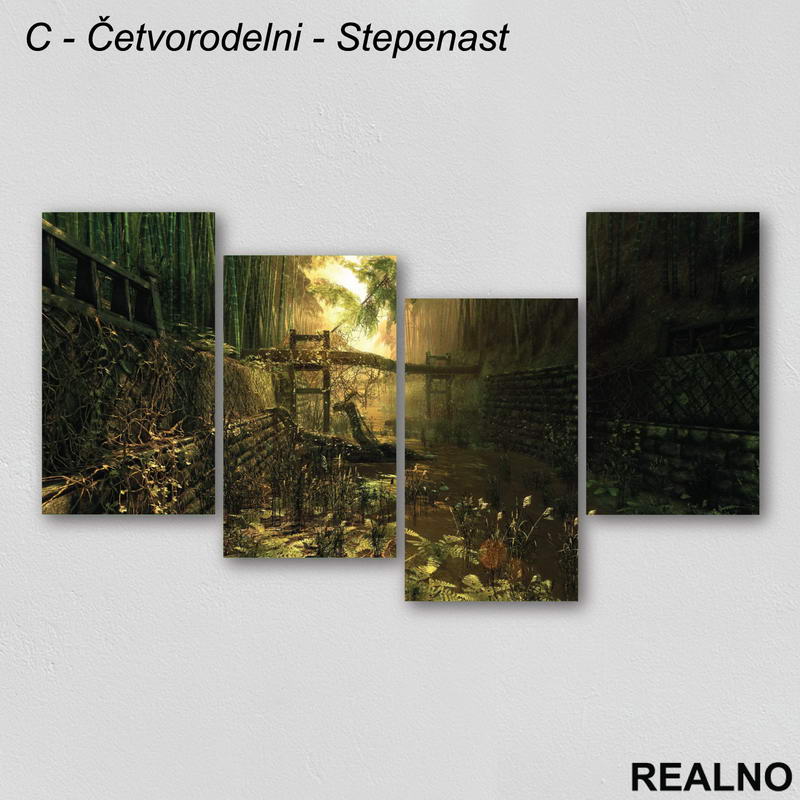 Prašuma - Slika na platnu - Kanvas