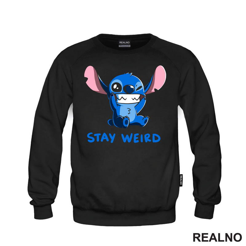 Stič - Stay Weird - Crtani Filmovi - Majica