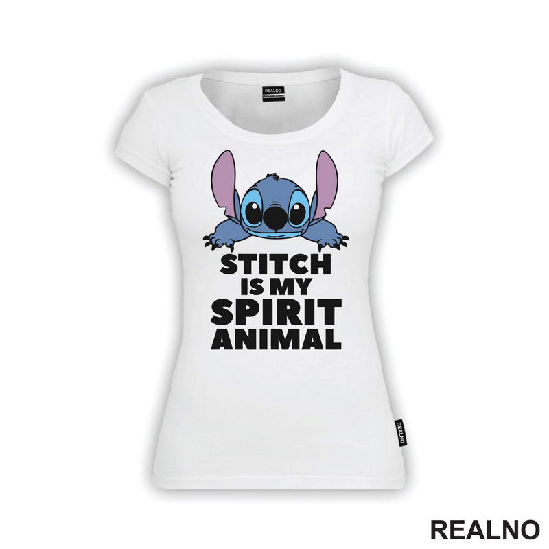 Stitch Is My Spiritual Animal - Crtani Filmovi - Majica