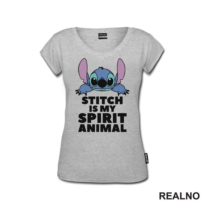 Stitch Is My Spiritual Animal - Crtani Filmovi - Majica