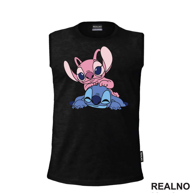 Angel Sedi na Glavi Stiča - Crtani Filmovi - Majica