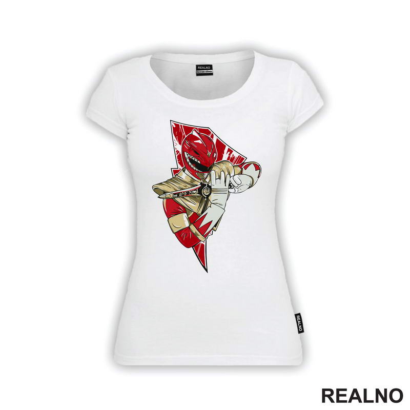 Red Power Ranger - Majica