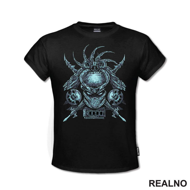 Blue And Grey Dots - Predator - Majica