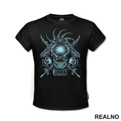 Blue And Grey Dots - Predator - Majica