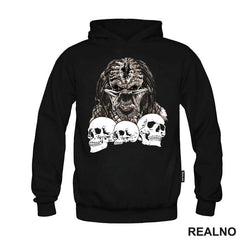 Skulls And Brown - Predator - Majica