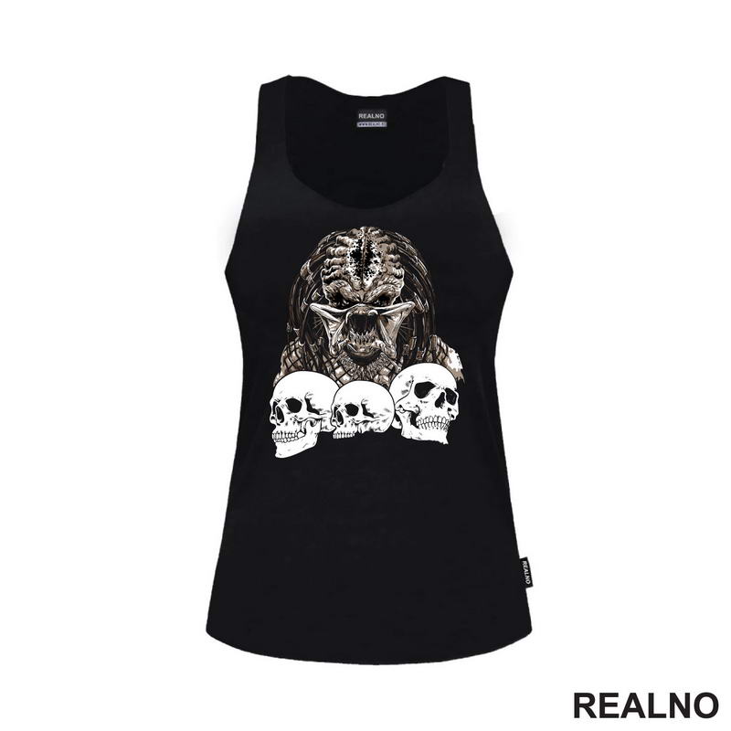 Skulls And Brown - Predator - Majica