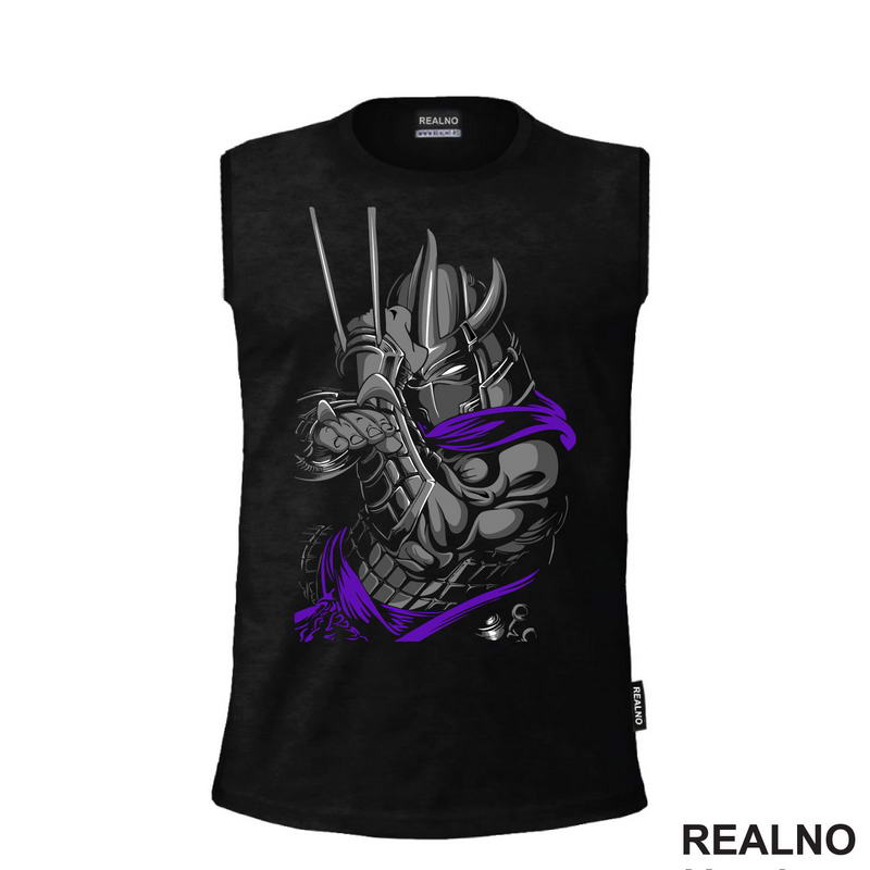 Grey And Purple Shredder - Šreder - Nindža Kornjače - Majica