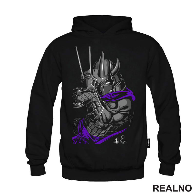 Grey And Purple Shredder - Šreder - Nindža Kornjače - Majica