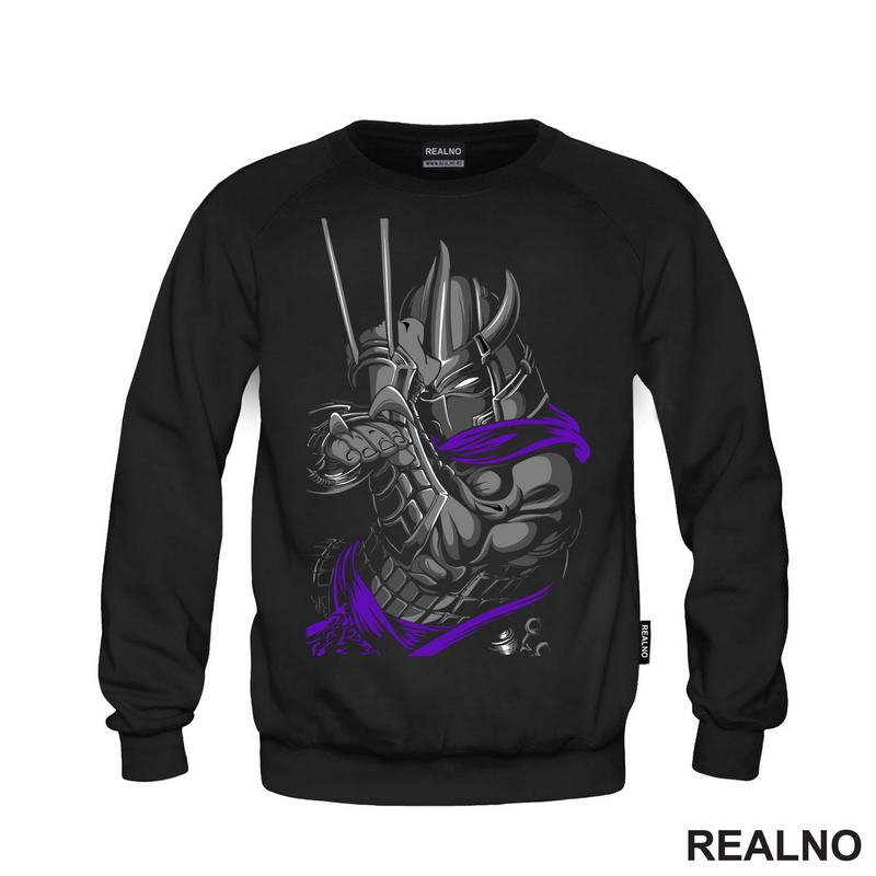 Grey And Purple Shredder - Šreder - Nindža Kornjače - Majica