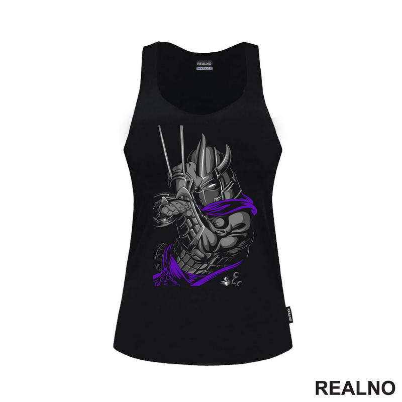 Grey And Purple Shredder - Šreder - Nindža Kornjače - Majica