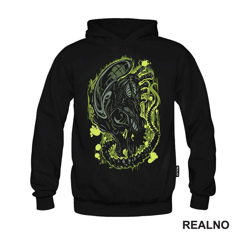 Radioactive Green - Alien - Majica
