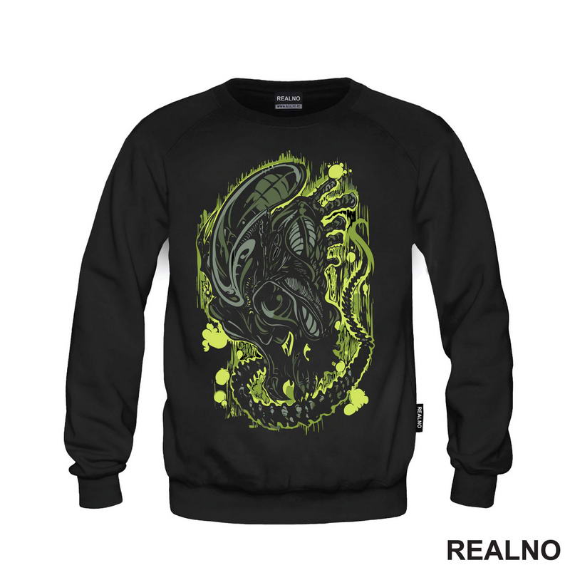 Radioactive Green - Alien - Majica