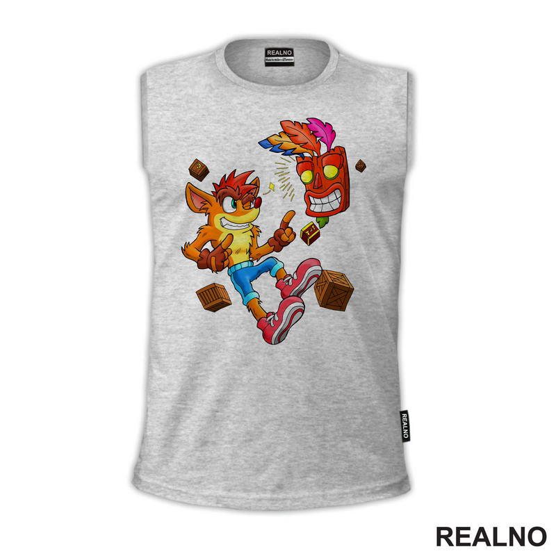 Cool - Crash Bandicoot - Majica