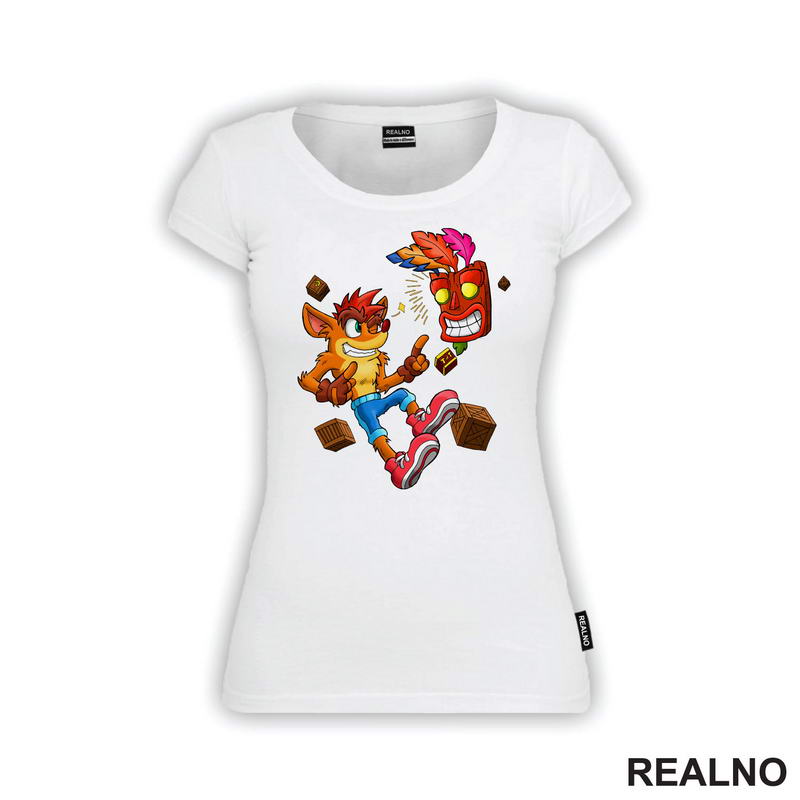 Cool - Crash Bandicoot - Majica