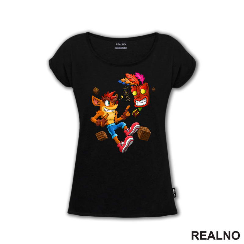 Cool - Crash Bandicoot - Majica