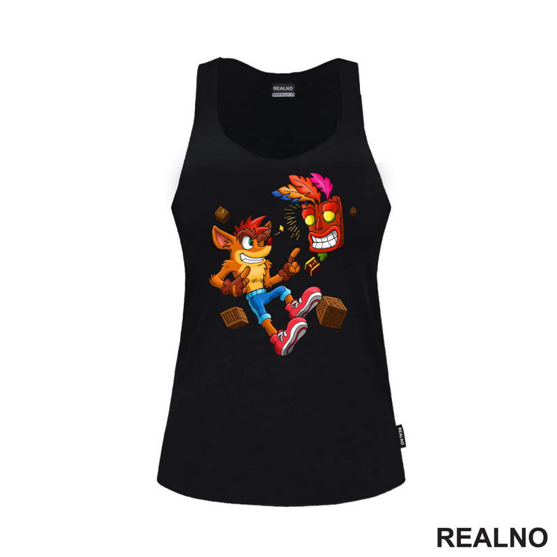 Cool - Crash Bandicoot - Majica