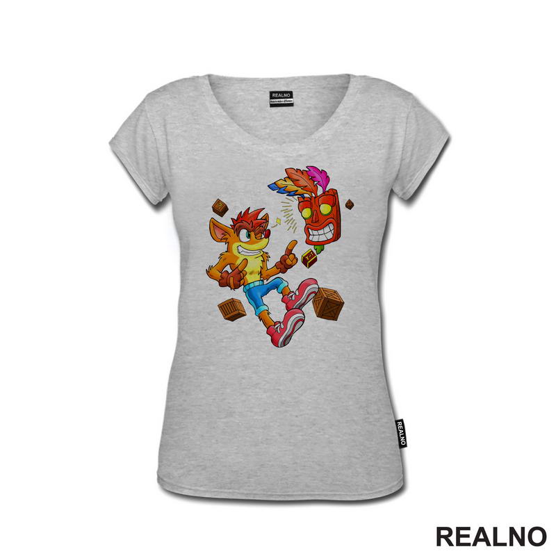 Cool - Crash Bandicoot - Majica