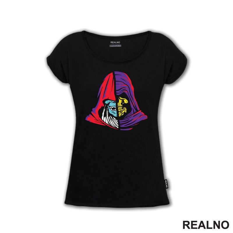 Half Mumm-Ra Half Skeletor - Masters of the Universe - Majica