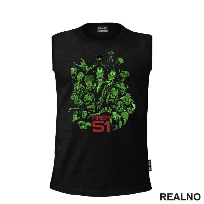 Area 51 - Aliens - Majica