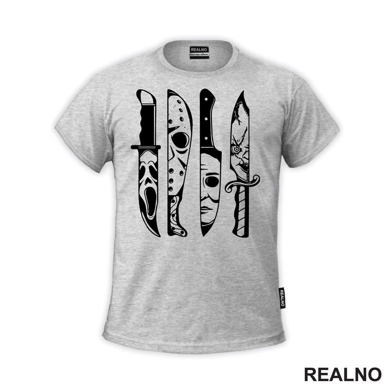 Knives - Horror - Filmovi - Majica