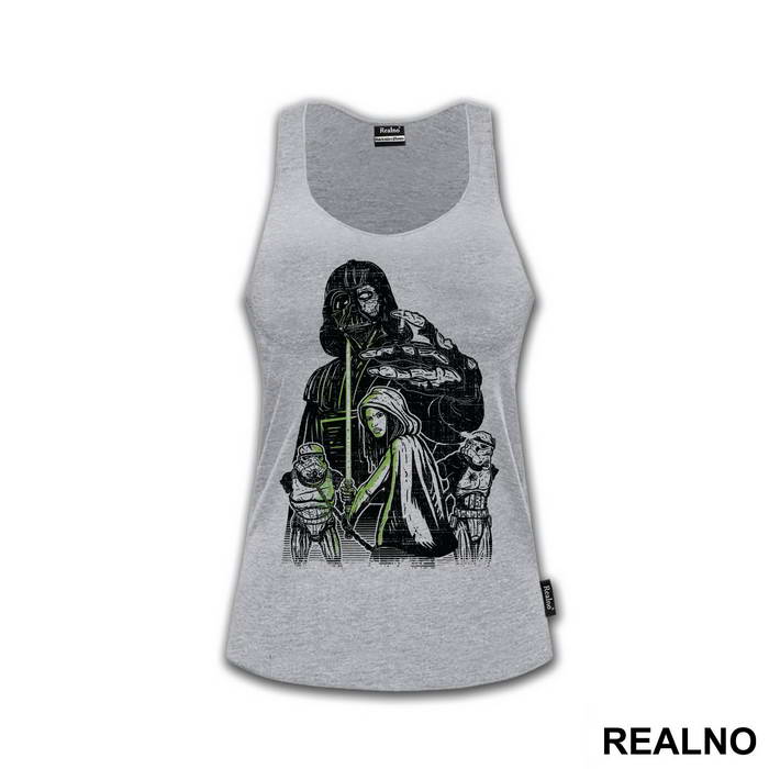 Darth Vader And Star Wars - The Walking Dead