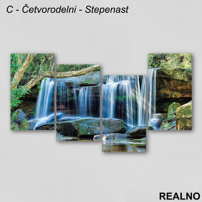 Vodopadi - Slika na platnu - Kanvas