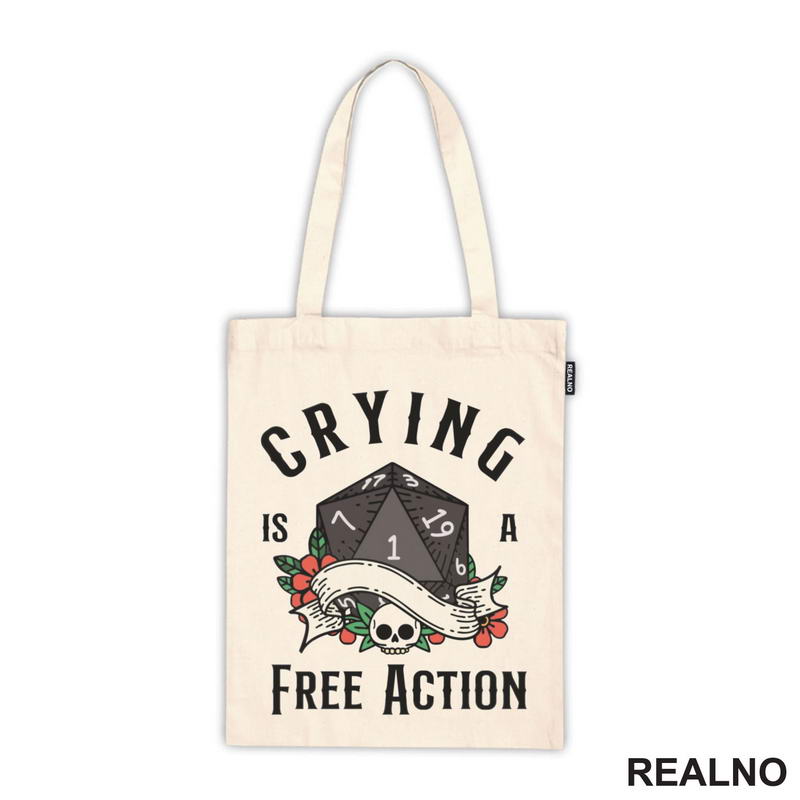Crying Is A Free Action - D&D - Dungeons And Dragons - Majica