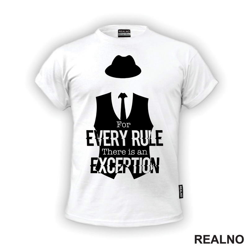 For every rule, there is an exception - Reddington - Majica