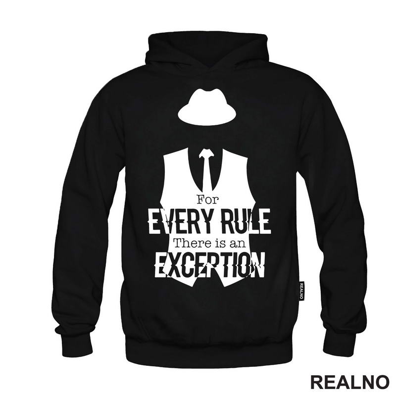 For every rule, there is an exception - Reddington - Majica