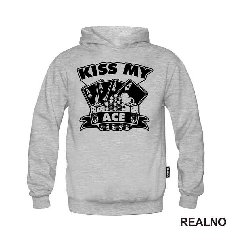 Kiss My Ace - Poker - Majica