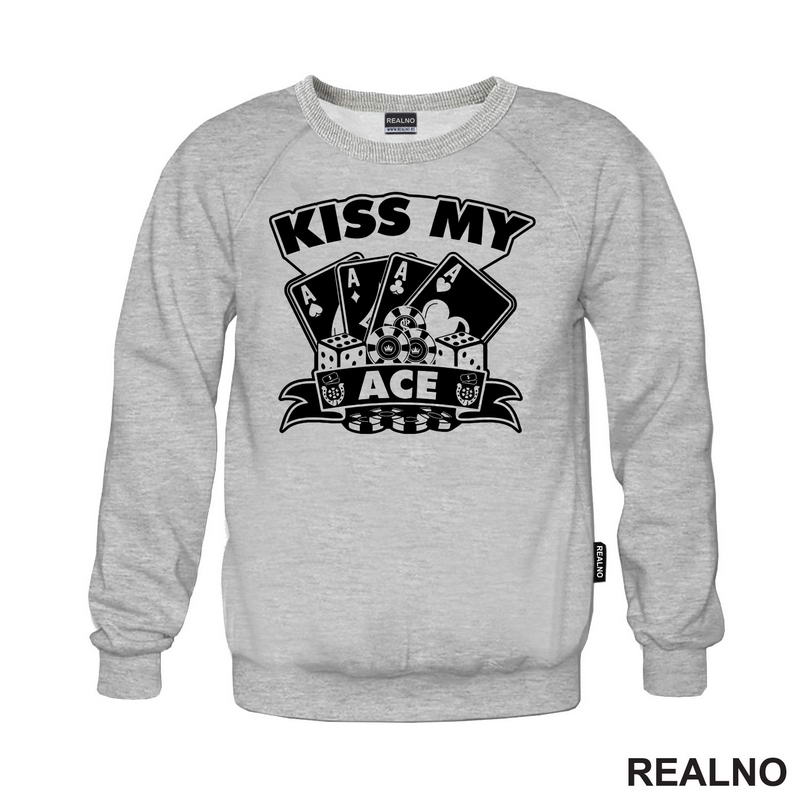 Kiss My Ace - Poker - Majica