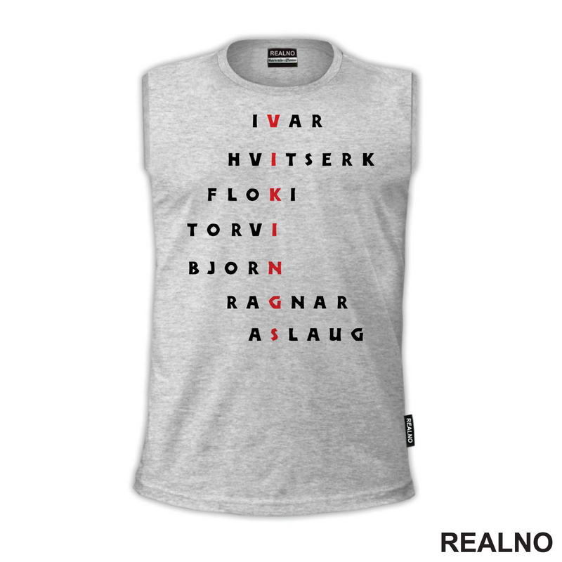 Names - Vikings - Majica