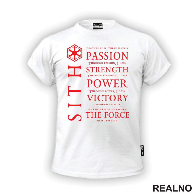 The Sith Code - Star Wars - Majica