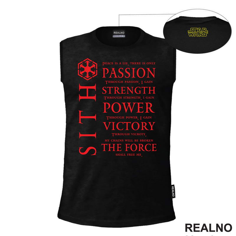 The Sith Code - Star Wars - Majica