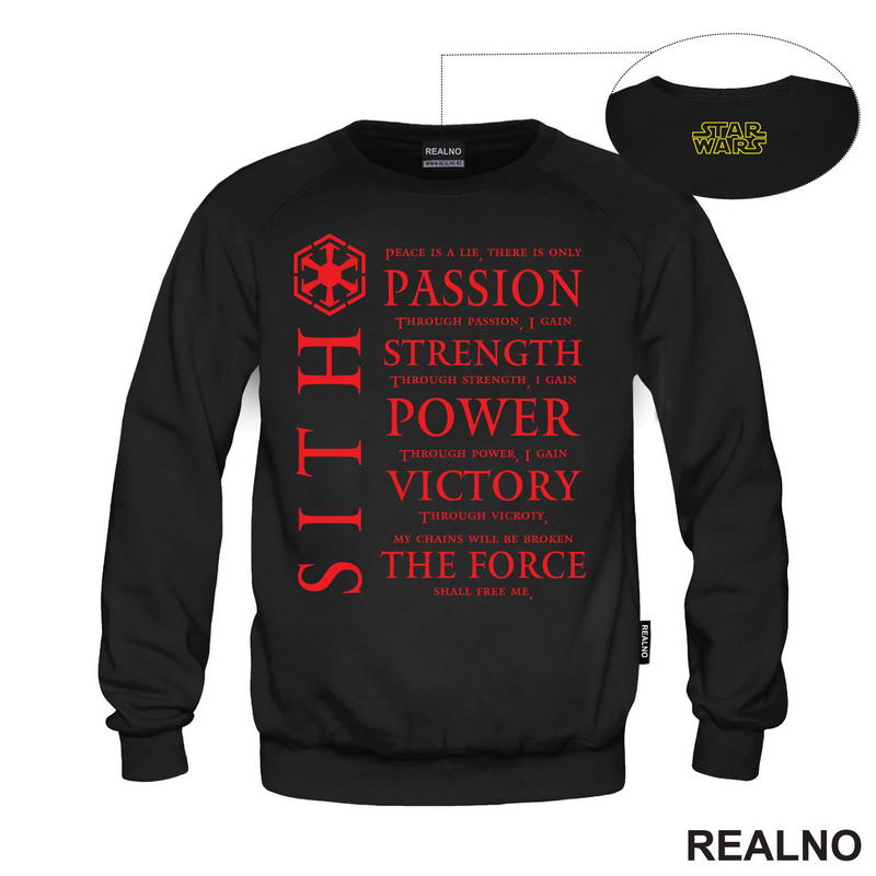 The Sith Code - Star Wars - Majica