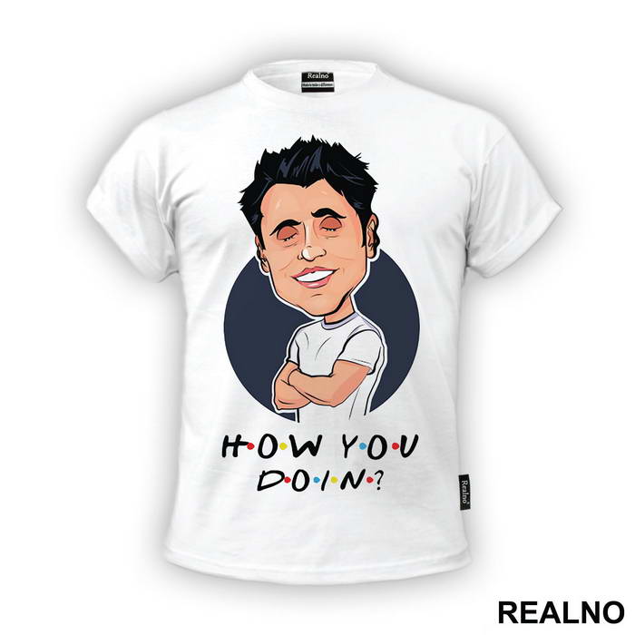 How You Doin Caricature  - Friends - Prijatelji