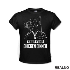 Chicken Dinner - Pubg - Games - Majica