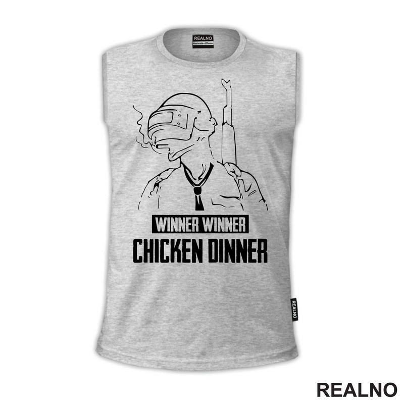 Chicken Dinner - Pubg - Games - Majica