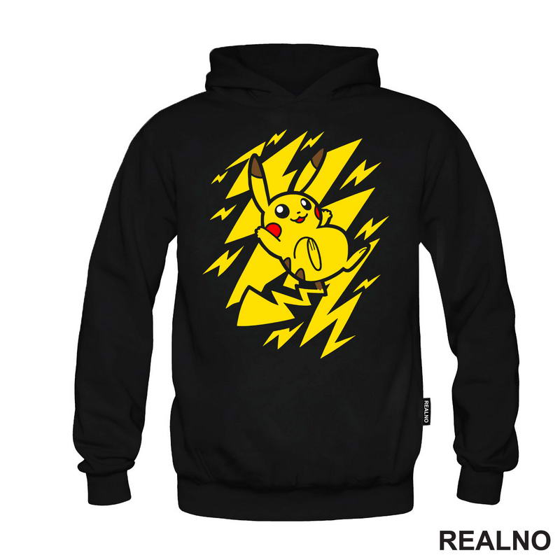 Pikaču Leži - Pokemoni - Majica