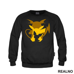 Evolucija Pikaču - Pokemoni - Majica