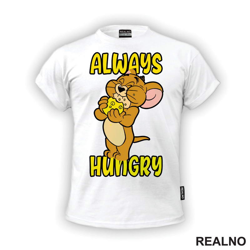 Always Hungry Džeri - Crtani Filmovi - Majica