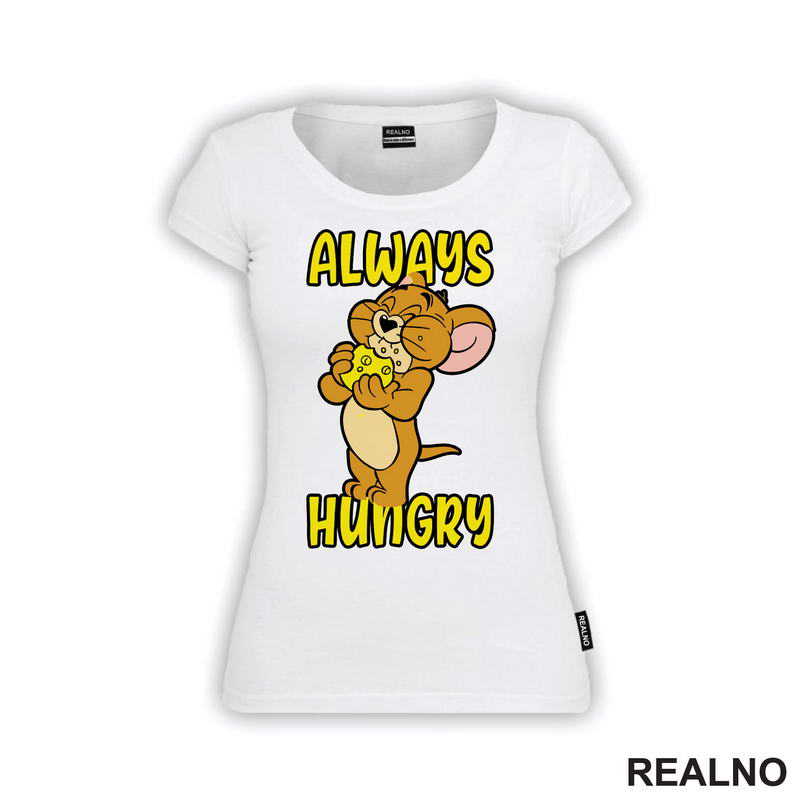 Always Hungry Džeri - Crtani Filmovi - Majica