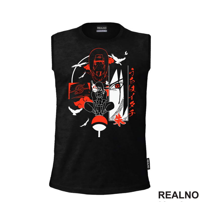 Itachi - Red - Naruto - Majica