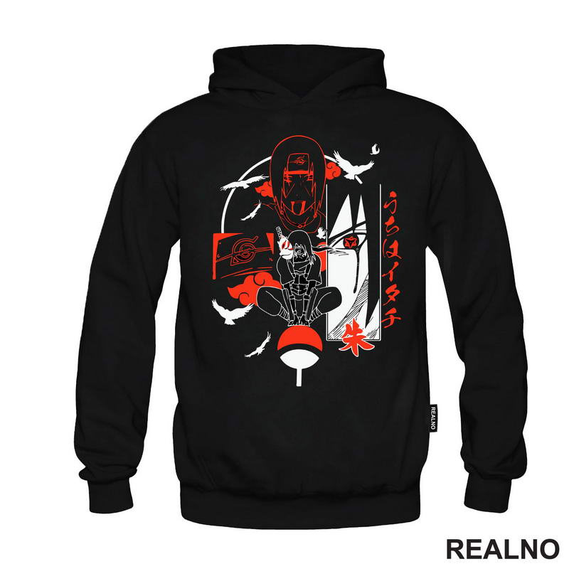 Itachi - Red - Naruto - Majica