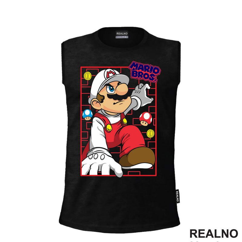 Izlazi Iz Plavog - Super Mario - Majica