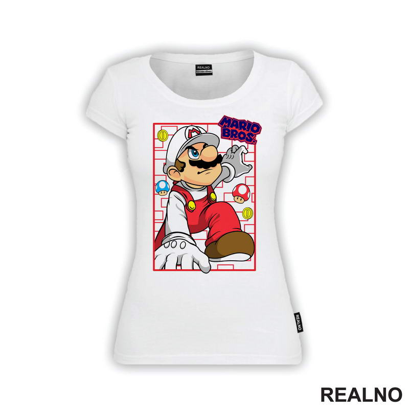 Izlazi Iz Plavog - Super Mario - Majica